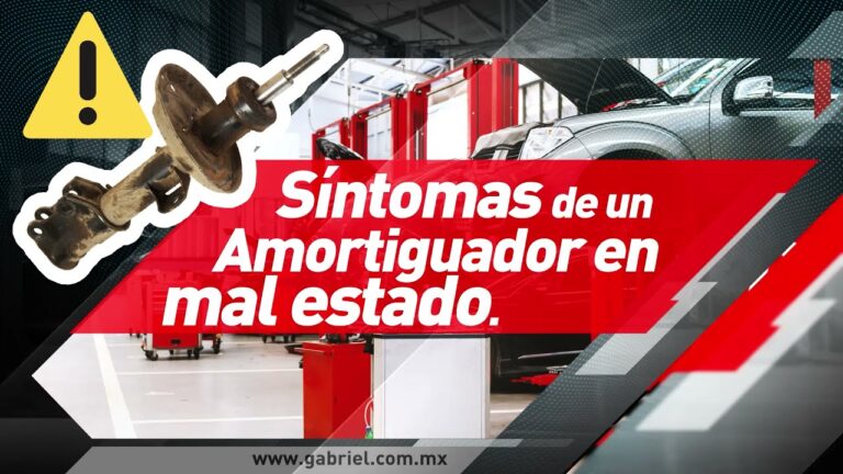 si los amortiguadores están en mal estado que puede ocurrir