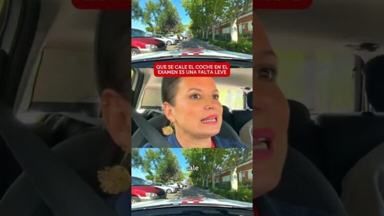 si se te cala el coche en el examen