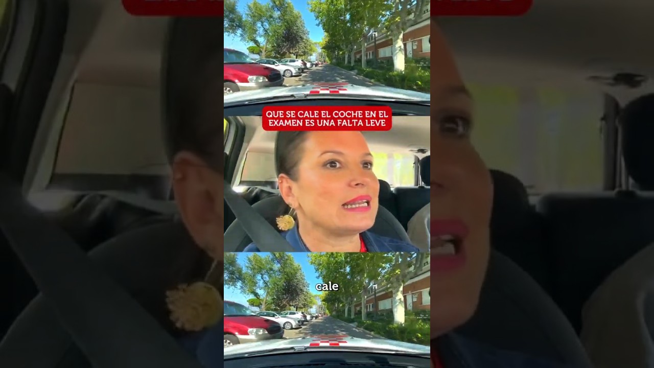 si se te cala el coche en el examen