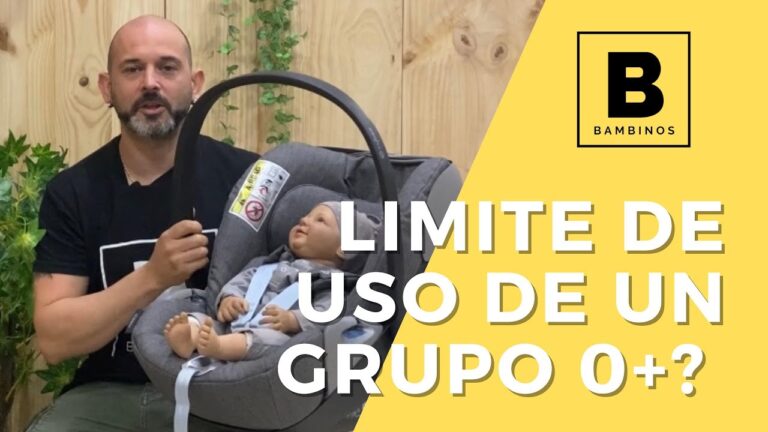 silla grupo 0 hasta que edad