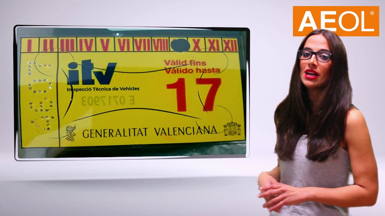 tarjeta de inspección técnica de vehículos tarjeta de itv