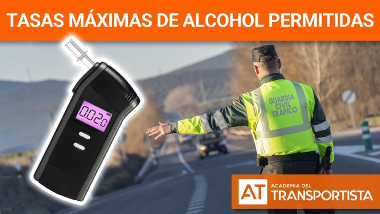 tasa máxima de alcoholemia permitida en sangre para conductores profesionales