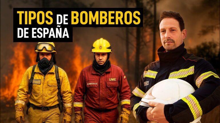 tipos de camiones de bomberos españa