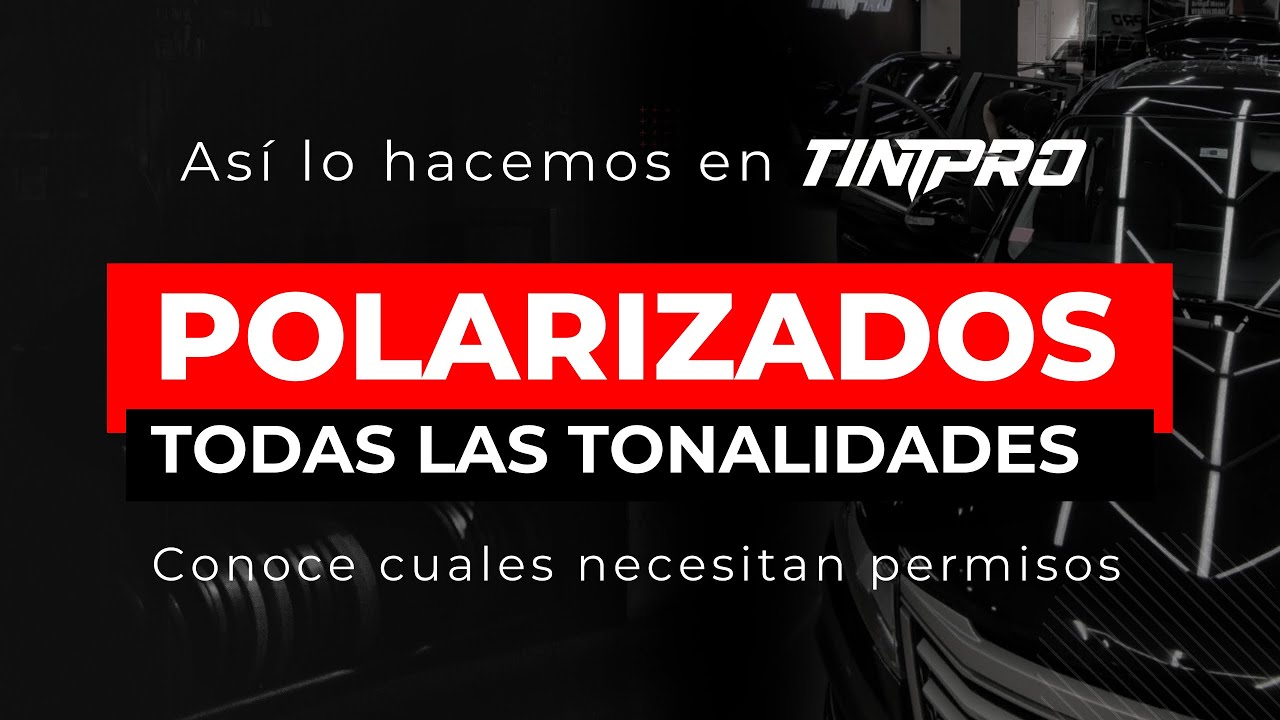 tonos grados de tintado de lunas