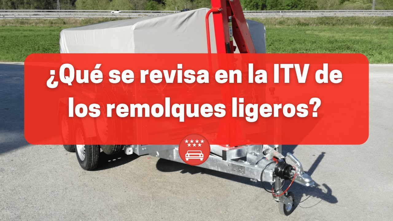 un remolque ligero tiene que pasar la itv