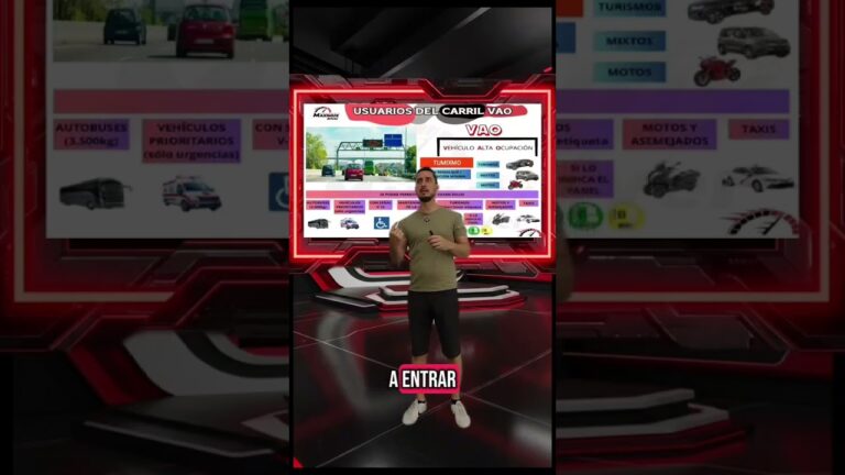 un turismo con remolque cuando puede utilizar el tercer carril