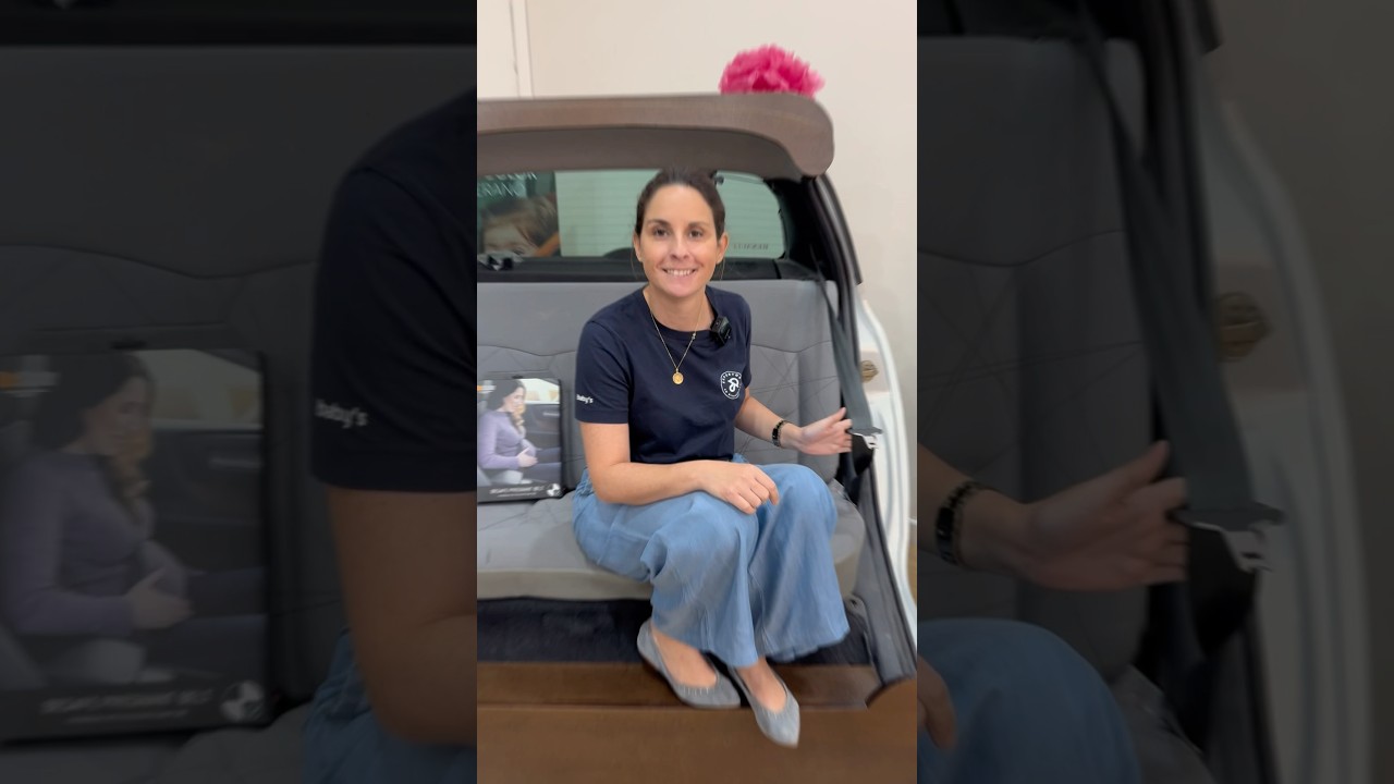 una embarazada debe llevar puesto el cinturón de seguridad